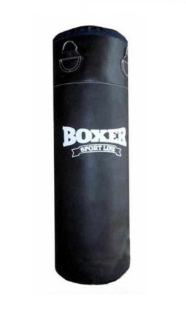 Мішок боксерський (груша для боксу) BOXER, шкіра, 80*33 см