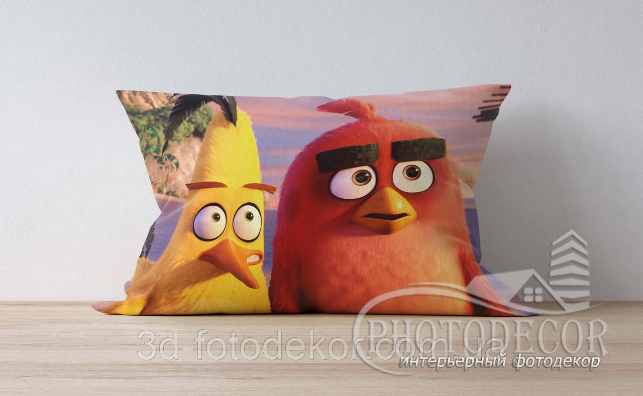 Дитяча подушка з фото "Енгрі Бердс 1", фото 1