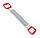 Еспандер пружинний, грудний, для дівчат і дітей, l= 45 см, Ø= 10 мм, фото 3