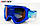Маска гірськолижна NICE FACE 9054, синій колір., фото 2