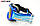 Маска гірськолижна NICE FACE 9054, синій колір., фото 3