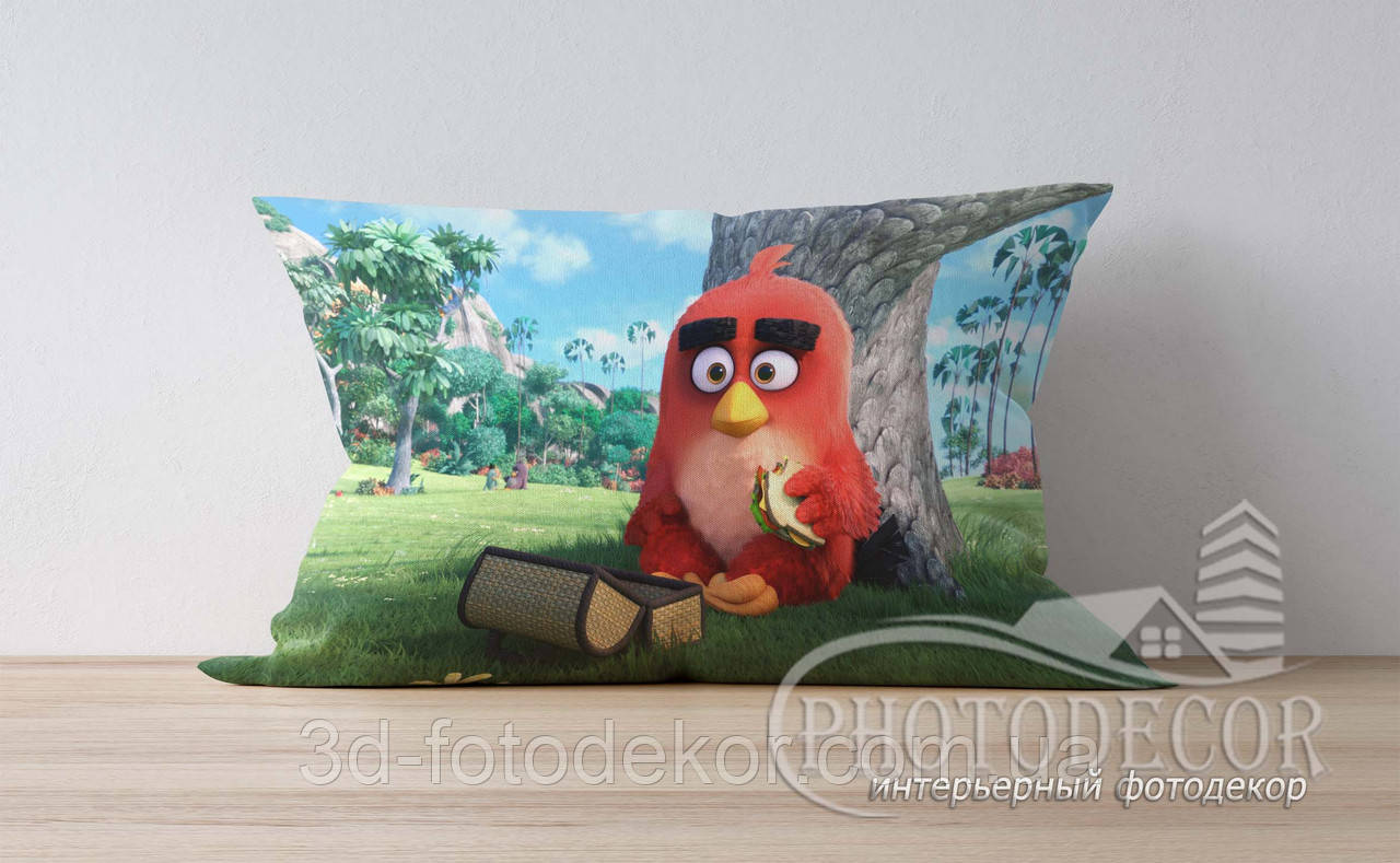 Детская подушка с фото "Энгри Бердс 4", фото 1