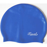 Шапочка для плавания Finals, силикон, универсальная (подойдёт и для длинных волос), разн. цвета абстракция (несколько цветов)