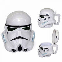Кухоль 3D Plastic Mugs Star Wars Stormtrooper Sculpted Імперський Штурмовик Зіркові Війни