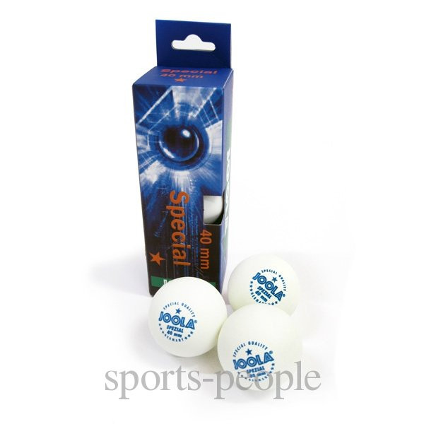 Мячи для настольного тенниса (пинг-понга) Joola Special 1*, 40 mm, (3 шт.) - фото 2 - id-p1053674047