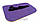 Сидушка туристична з ременем, фіолетовий (з фольгою), розмір 340*240*12 см, фото 2