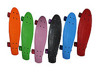 Пенни борд/Penny Board Original 22, колеса PVC, разн. цвета.