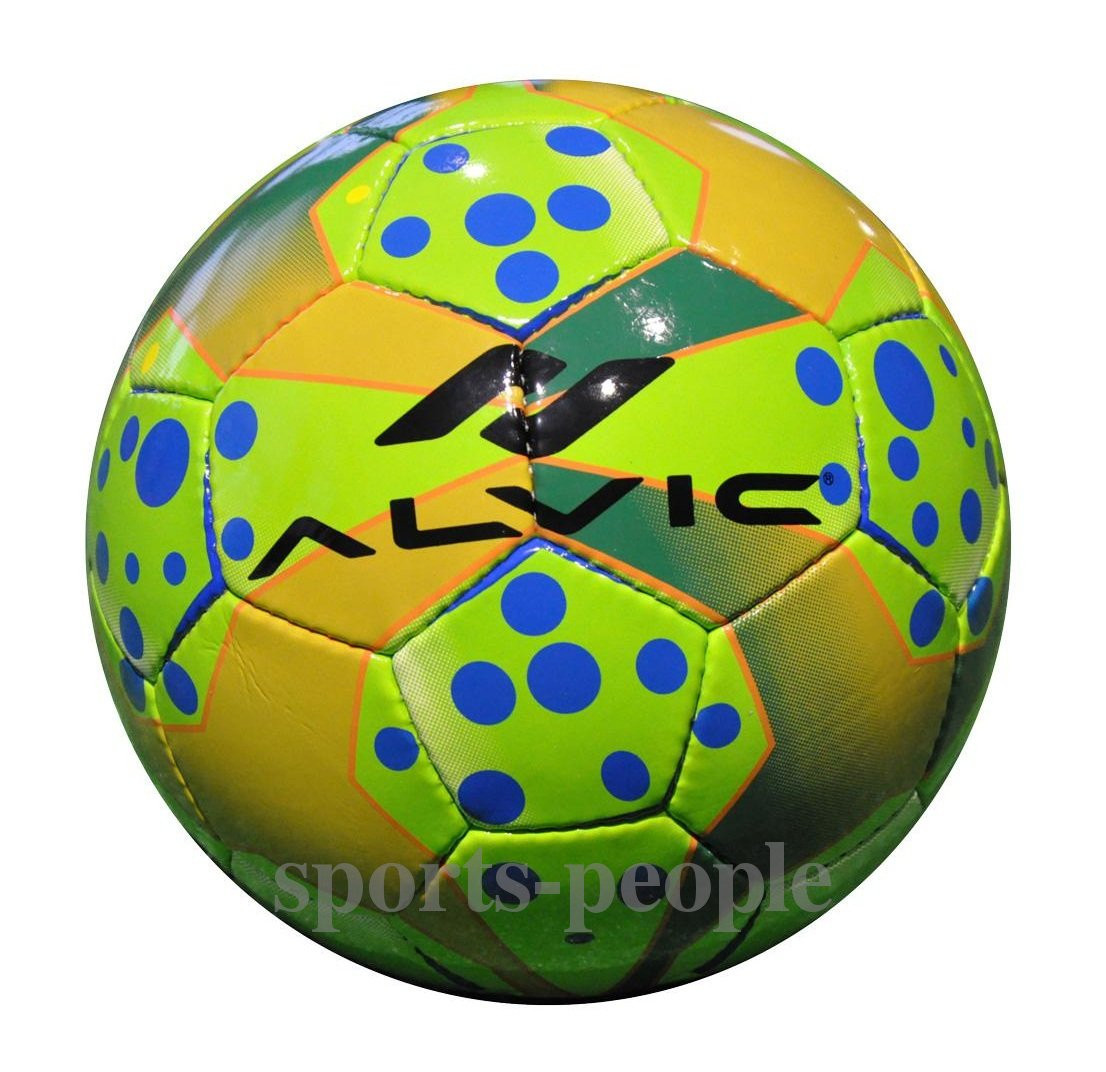 М'яч футсальний (для міні-футболу) Alvic No4, PU, зелений колір