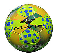 Мяч футзальный (для мини-футбола) Alvic №4, PU, зеленый цвет