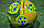 М'яч футсальний (для міні-футболу) Alvic No4, PU, зелений колір, фото 3