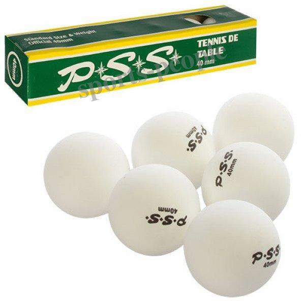 М'ячі для настільного тенісу (пінг-понгу) MS 0449, 40 mm, 6 шт.