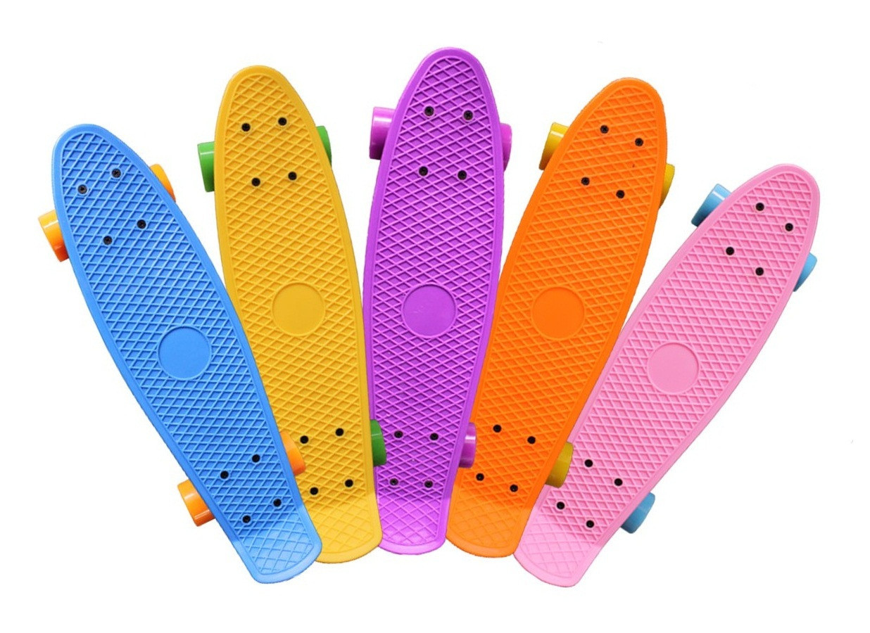 Пеніборд/Penny Board Original 22, колеса поліуретан, різн. кольори