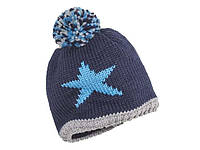 Шапка в'язана на флісі хлопчику Зірка Lupilu