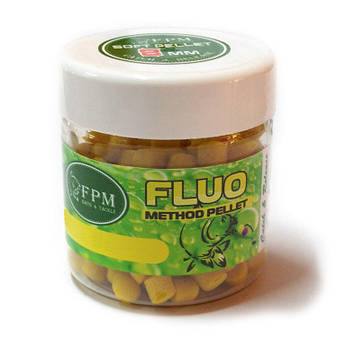 Soft Method Pellet Fluo FPM Baits 8 мм. 50 г. Vanilla (Ваніль)
