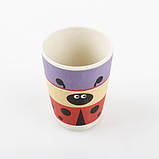 Набор детской бамбуковой посуды Stenson MH-2770-9 божья коровка, 5 предметов, фото 7