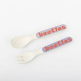 Набор детской бамбуковой посуды Stenson MH-2770-9 божья коровка, 5 предметов, фото 8