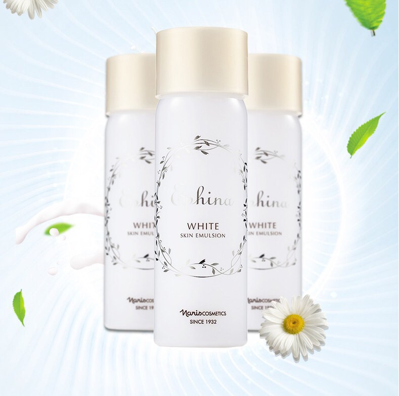 NARIS Ephina White Skin Emulsion Освітлювальна та зволожувальна емульсія для обличчя (Японія)