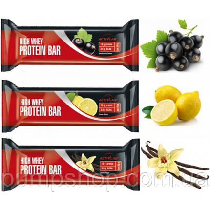 Протеїновий батончик ActivLab High Whey Protein Bar 80 г, фото 2