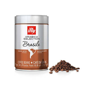 Кава в зернах ILLY Monoarabica Бразилія 250 г