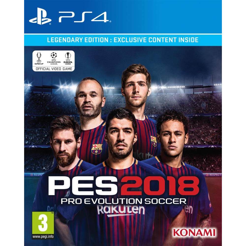 Pro Evolution Soccer 2018 (PES 2018) (PS4) - фото 1 - id-p1053779054