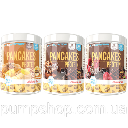 Суміш для приготування млинців AllNutrition Protein Pancakes 500 г, фото 2