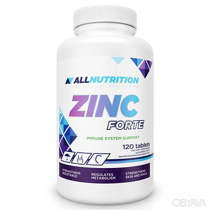 Цинк AllNutrition Zinc Forte 120 таб., фото 1