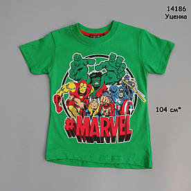 Уцінка - Футболка "Ліга супергероїв" для хлопчика. 104 см