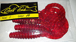 Силікон Кирлиграб 4" сьедобный "Gold fish" color 14