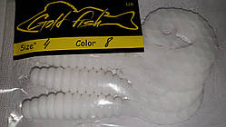 Силикон Кирлиграб 4" сьедобный "Gold fish" color 8