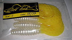 Силікон Кирлиграб 4" сьедобный "Gold fish" color 39/37