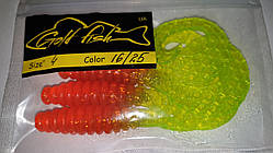 Силікон Кирлиграб 4" сьедобный "Gold fish" color 16/25