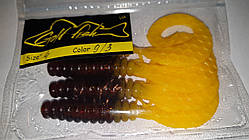 Силікон Кирлиграб 4" сьедобный "Gold fish" color 9/3