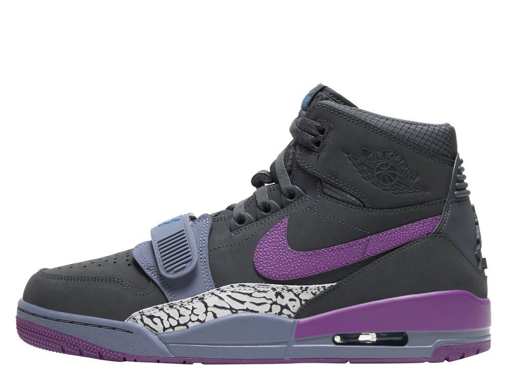 Чоловічі кросівки Air Jordan Legacy 312 Grey Purple AV3922-005
