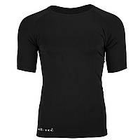 Термоизоляционная универсальная футболка. T-SHIRT MIL-TEC® SPORTS SCHWARZ