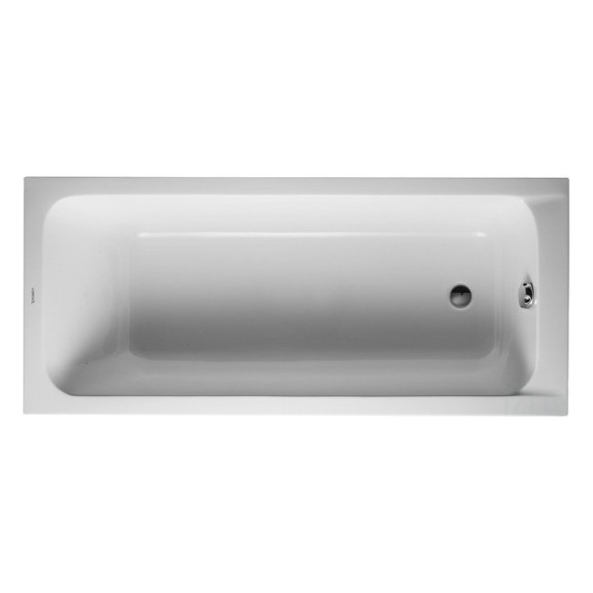 Ванна акрилова прямокутна DURAVIT D-CODE 700100000000000 170см x 75см універсальна 82100