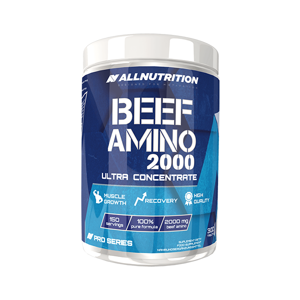 Амінокислоти яловичого білка AllNutrition Beef Amino 300 таб.
