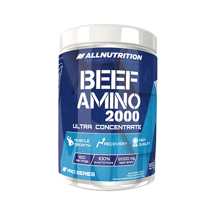 Амінокислоти яловичого білка AllNutrition Beef Amino 300 таб., фото 1