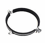 Хомут для труб 150мм із віброгасником і гайкою м8/м10м