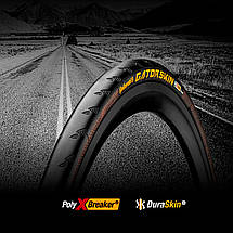 Велосипедна покришка міська шина не складна слик Continental Gatorskin, 27x1 1/4, 32-630 PolyX Breaker, фото 5