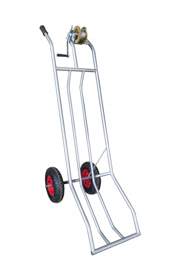 Візок для переміщення туш свиней з лебідкою (фарбований метал), фото 1