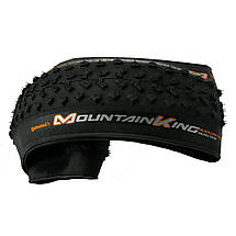 Велосипедна покришка позашляхова складна шина безкамерна Continental Mountain King 27.5" x 2.3 чорна, фото 5