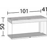 Акваріум Juwel RIO 180 LED коричневий 180 літрів 101x41x50 см, фото 2
