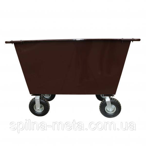 Візок для корму, 400 л, фото 1