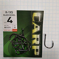 Крючки Hayabusa Carp K-1XS Black Nickel size 4