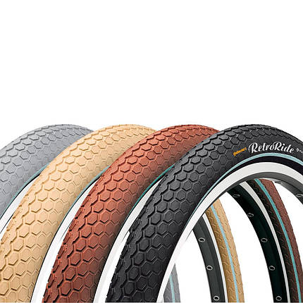 Велосипедна покришка шина Continental RIDE Cruiser Reflex, 28"x2.00, 50-622, Wire, ExtraPuncture Belt, 1130гр., кремовий, фото 3