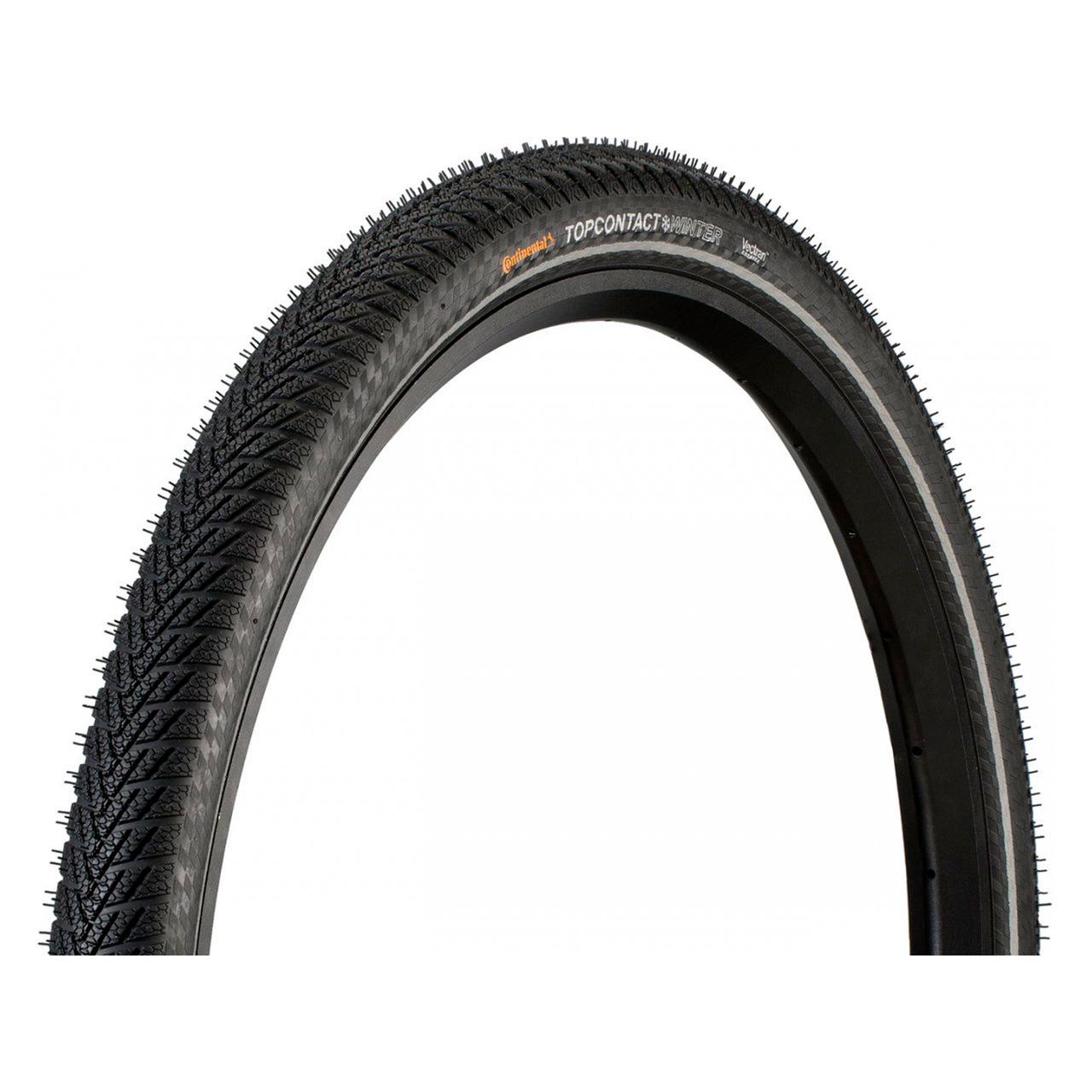 Велосипедна покришка шина Continental Top CONTACT II Premium Winter Reflex, 28" |700x42C (40C)|28x1.60, 42-622, Foldable