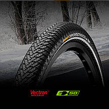 Велосипедна покришка шина Continental Top CONTACT II Premium Winter Reflex, 28" |700x42C (40C)|28x1.60, 42-622, Foldable, фото 5
