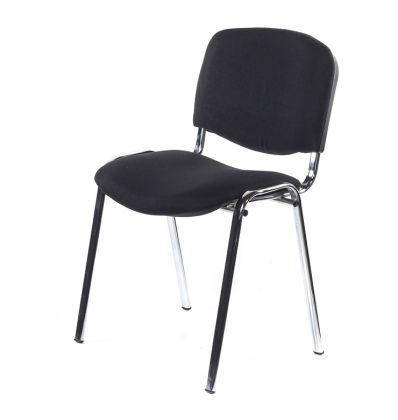 Офісний стілець для відвідувачів ISO chrome в тканинній оббивці ТМ Новий Стиль, фото 1