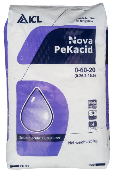Комплексне мінеральне добриво Pekacid (Пекацид), 25кг, NPK 0.60.20