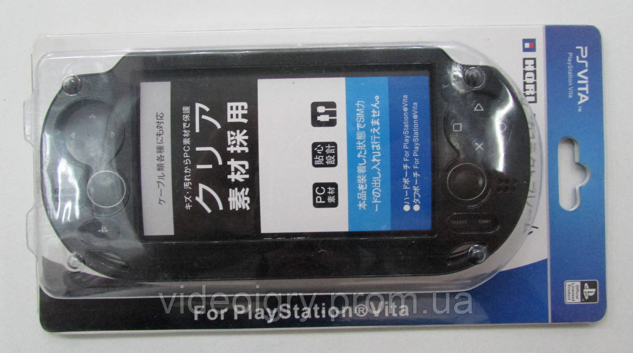 Захисний пластиковий чохол PS Vita SCPH 1000-1008 чорний